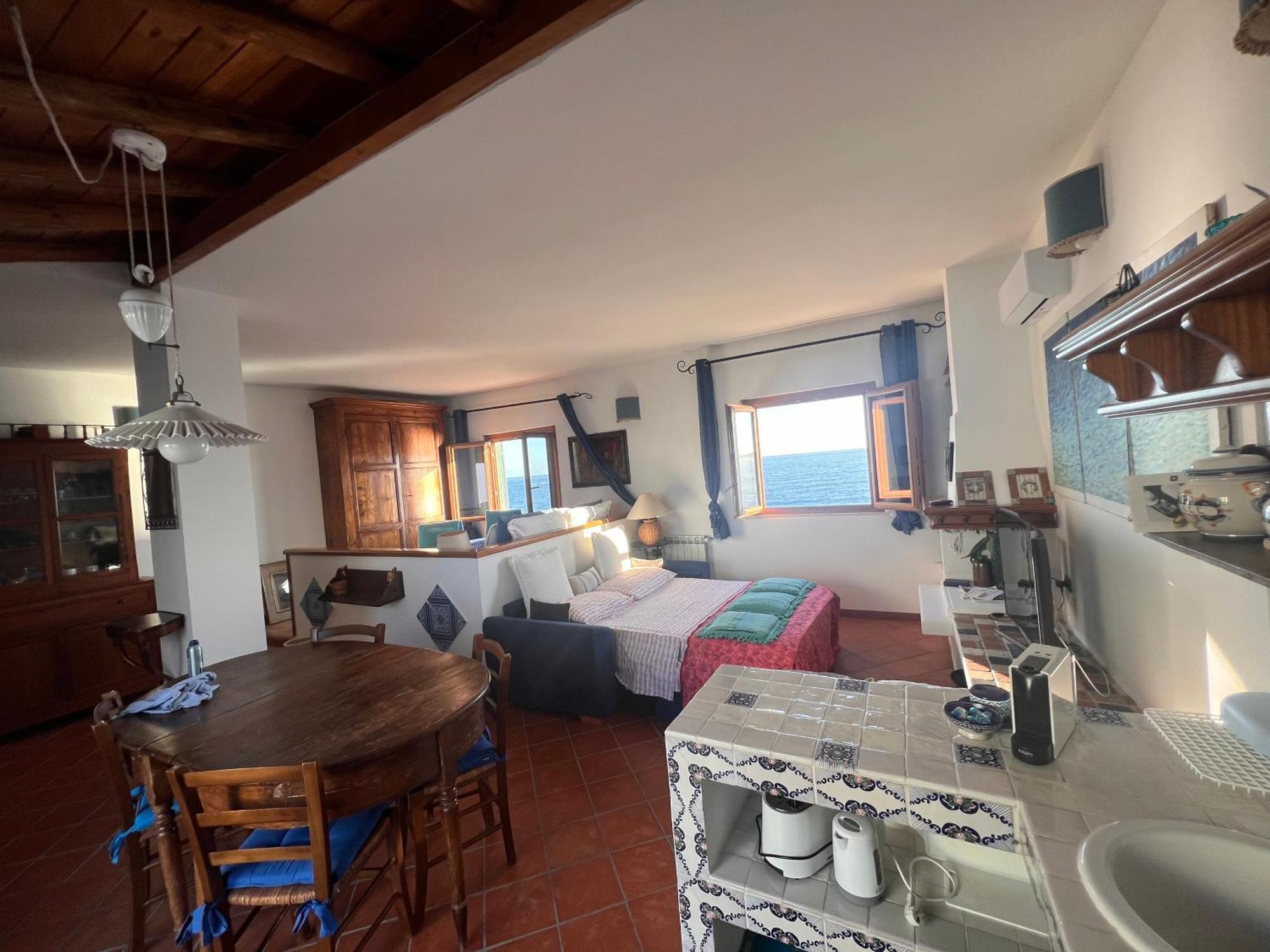 Attico Vista Mare Trapani Apartment Luaran gambar